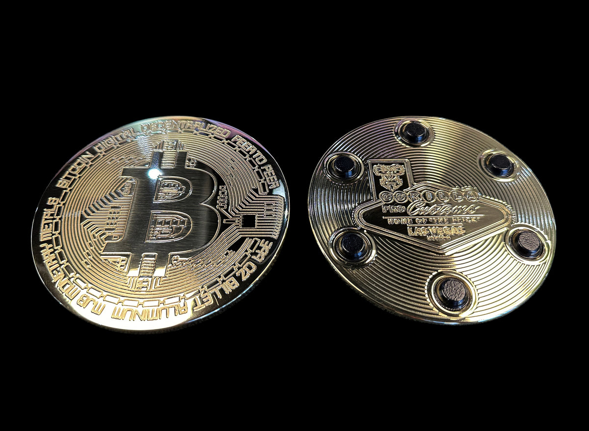 Bitcoin Coasters | Gorilla Pro Customs