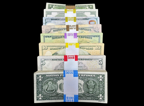 $5K (1000 WRAPPED $5 DOLLAR BILLS)