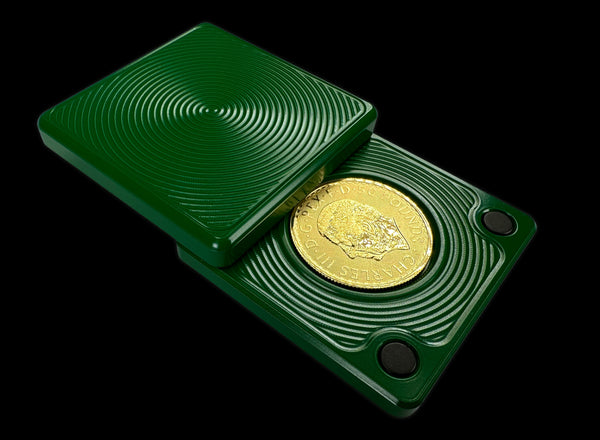 1/2oz Gold Coin EMERALD GREEN Single Stacker Brick (PRICE AS SHOWN $499.99)*