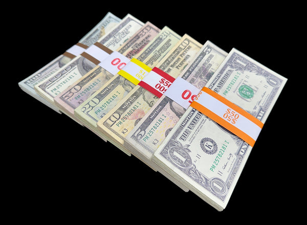 $5K (1000 WRAPPED $5 DOLLAR BILLS)
