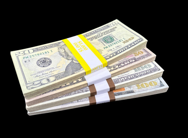$10K (500 WRAPPED $20 DOLLAR BILLS)