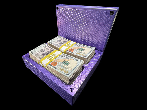 $100K “Freaky Deaky Purple” Cash Bricks — Near Perfect