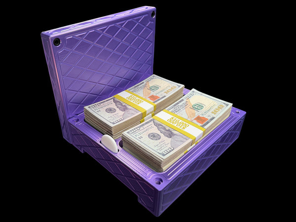 $100K “Freaky Deaky Purple” Cash Bricks — Near Perfect