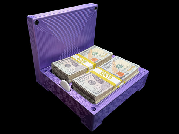$100K “Freaky Deaky Purple” Cash Bricks — Near Perfect