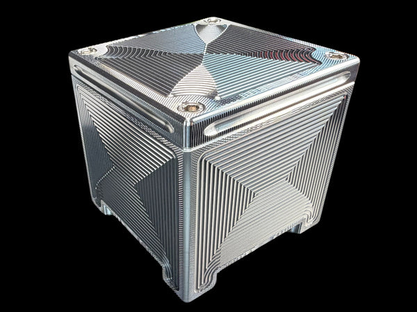 100 oz 4x4 Silver Coins MACHINED Silver Stacker Survival Brick - Bundle & Save