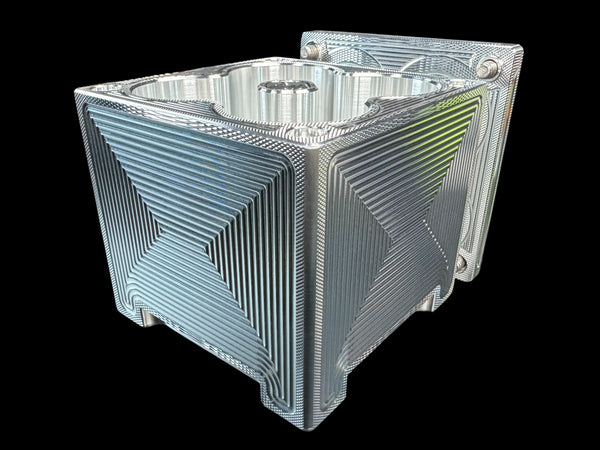 100 oz 4x4 Silver Coins MACHINED Silver Stacker Survival Brick - Bundle & Save