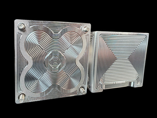 100 oz 4x4 Silver Coins MACHINED Silver Stacker Survival Brick - Bundle & Save