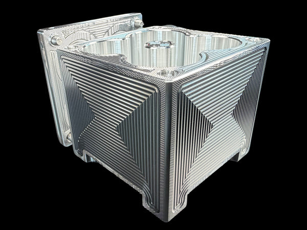 100 oz 4x4 Silver Coins MACHINED Silver Stacker Survival Brick - Bundle & Save
