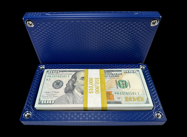 HEAVY POCKET Brick - FLAT BLUE - $10,000 Capacity (PRICE AS SHOWN $1,698.99)