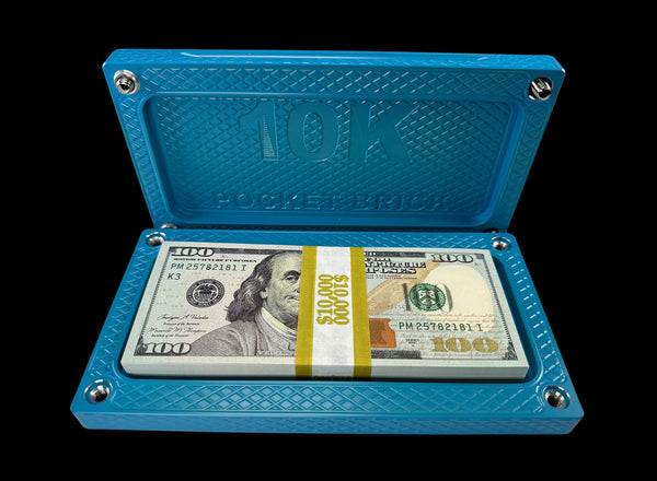 HEAVY POCKET Brick - MICRO BLUE - $10,000 Capacity (PRICE AS SHOWN $1,698.99)