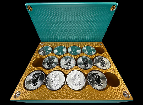 180oz Silver Coins MERMAID Silver Stacker Brick (PRICE AS SHOWN $2,428.99)*
