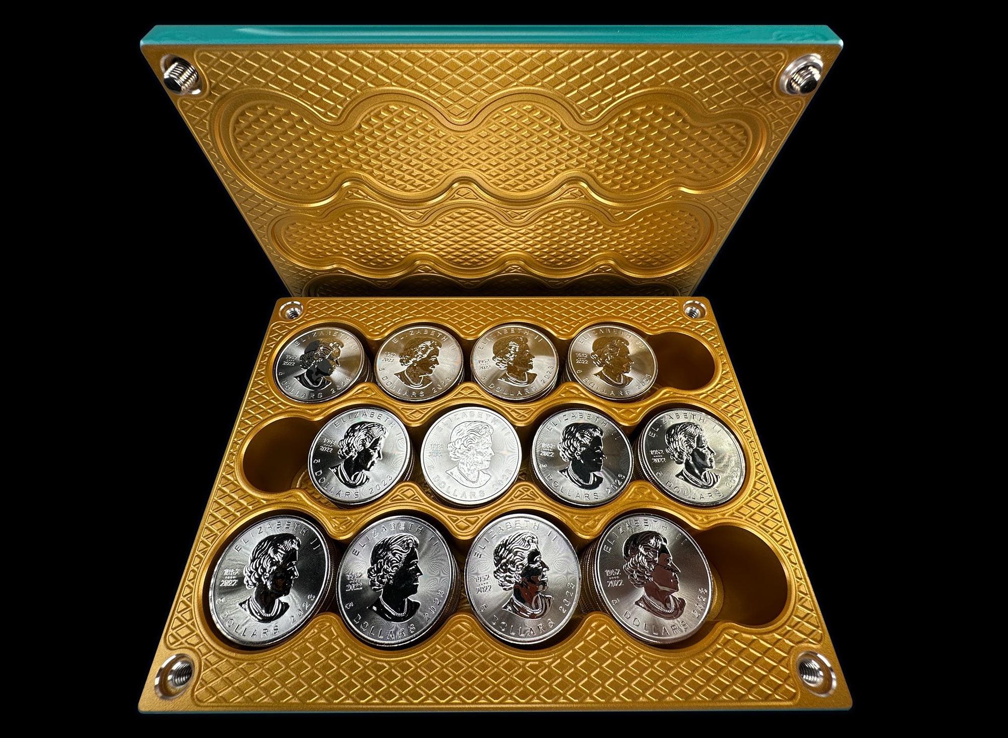 180oz Silver Coins Mermaid Silver Stacker Brick Gorilla Pro Customs