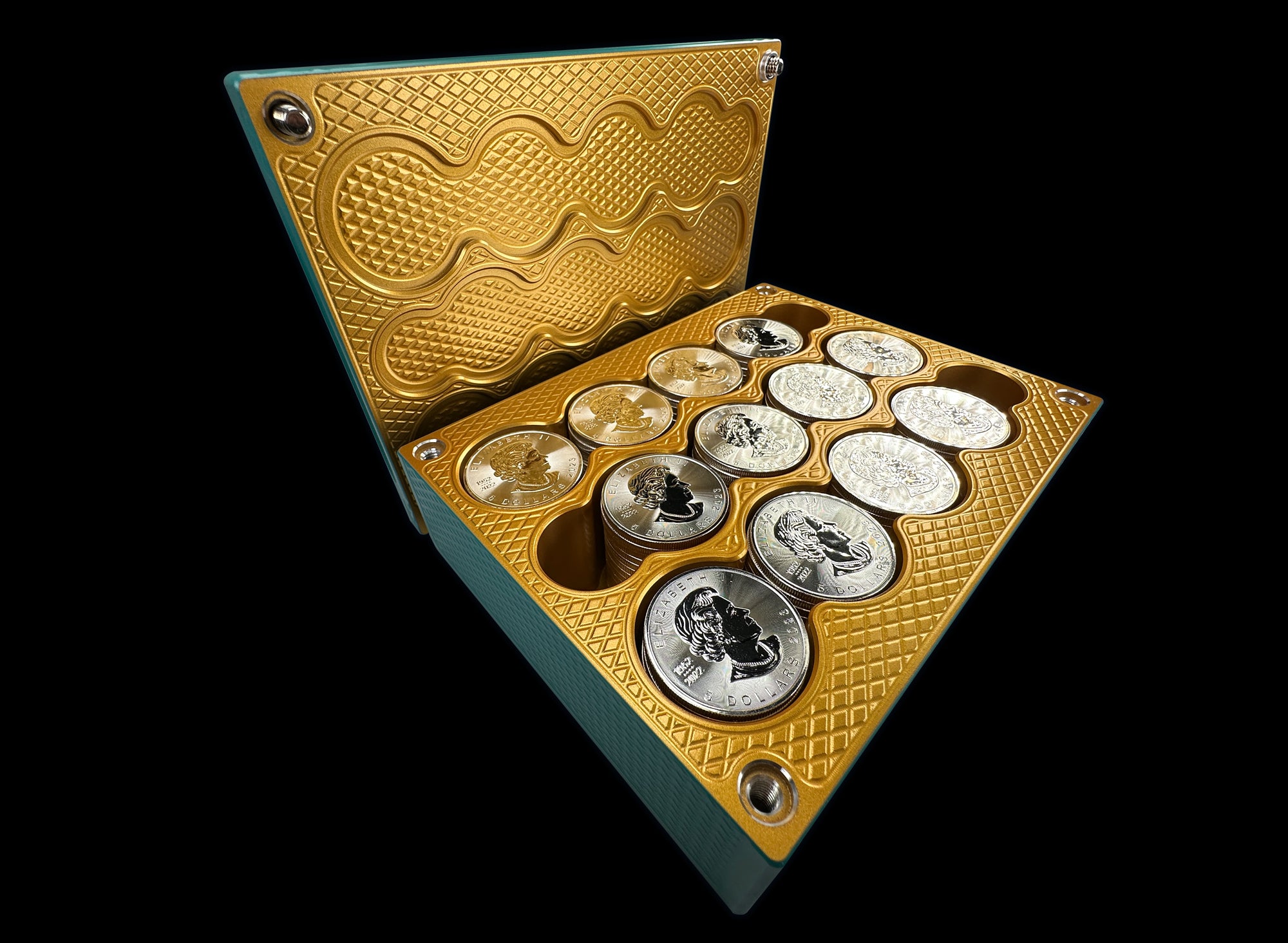 180oz Silver Coins Mermaid Silver Stacker Brick Gorilla Pro Customs