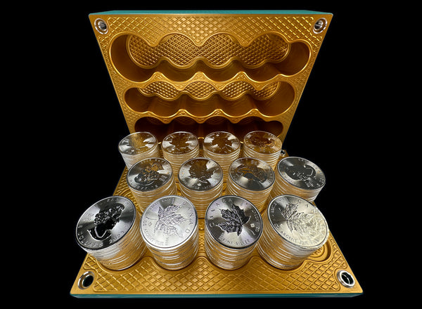 180oz Silver Coins MERMAID Silver Stacker Brick (PRICE AS SHOWN $2,428.99)*