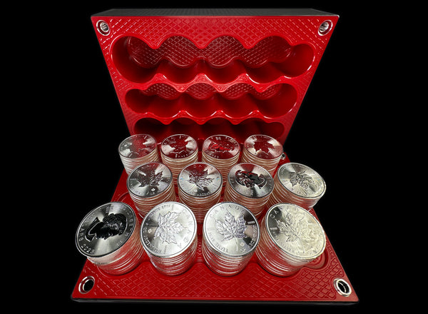 180oz Silver Coins BLACK WIDOW Silver Stacker Brick (PRICE AS SHOWN $2,428.99)*