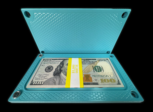 $1k, 7oz Gold Coins BABY BLUE Survival Brick (PRICE AS SHOWN $828.99)*