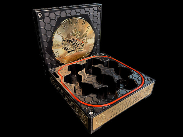 Gold Canada Maple Leaf Brick - 70 OZ Capacity