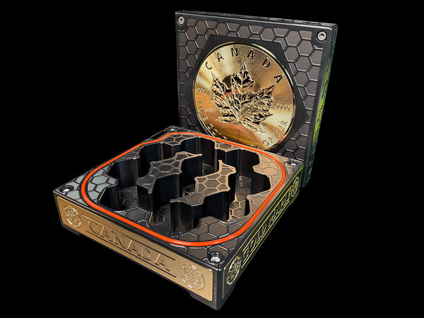 Gold Canada Maple Leaf Brick - 70 OZ Capacity