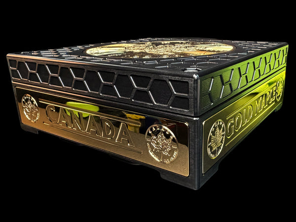 Gold Canada Maple Leaf Brick - 70 OZ Capacity