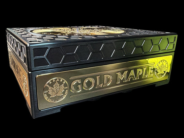 Gold Canada Maple Leaf Brick - 70 OZ Capacity