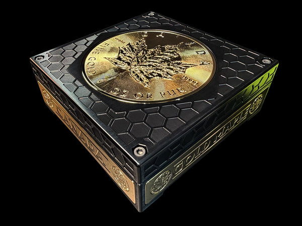 Gold Canada Maple Leaf Brick - 70 OZ Capacity