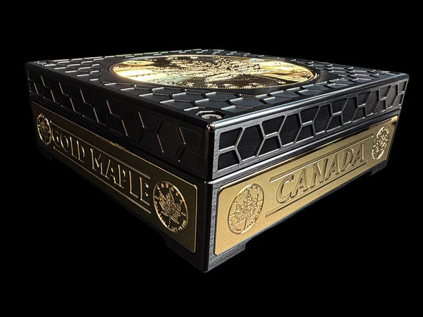 Gold Canada Maple Leaf Brick - 70 OZ Capacity