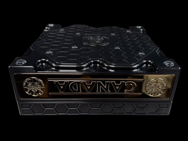 Gold Canada Maple Leaf Brick - 70 OZ Capacity