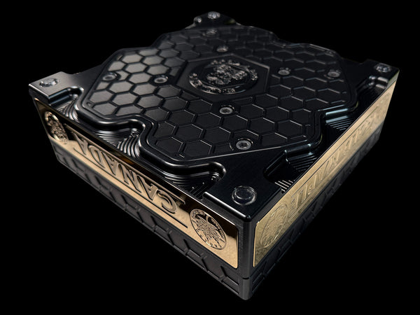 Gold Canada Maple Leaf Brick - 70 OZ Capacity