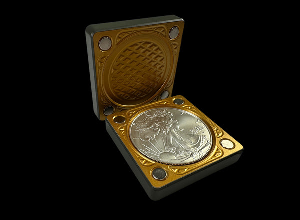 1oz Silver Coin OD GREEN/BRASS Single Stacker Heavy Brick (PRICE AS SHOWN $499.99)*