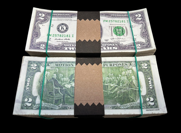 $1K (500 WRAPPED $2 DOLLAR BILLS)
