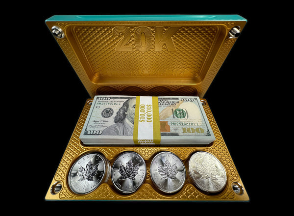$20k, 24oz Silver Coins MERMAID Survival Brick (PRICE AS SHOWN $2,228.99)*