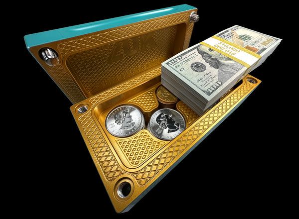 $20k, 44oz Sliver, 11oz Gold Coins MERMAID Survival Brick (PRICE AS SHOWN $2,128.99)*