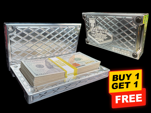 $20,000 Capacity Brick | Large Diamond Pattern with Bottom Handles - BOGO FREE