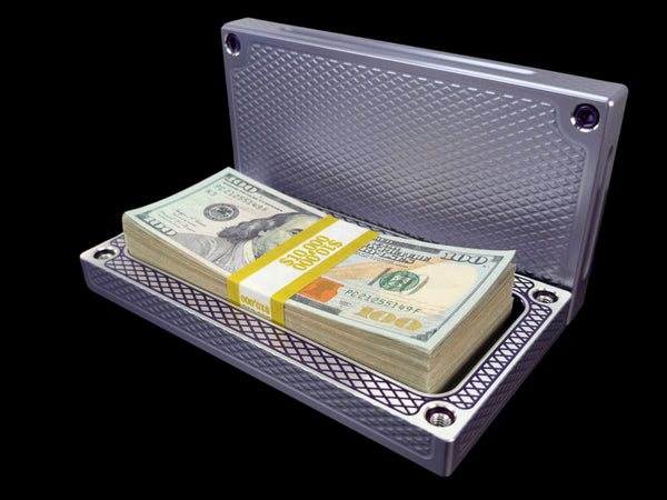 POCKET Brick - PEWTER/CRUSHED VELVET - $20,000 Capacity (PRICE AS SHOWN $2,398.99)