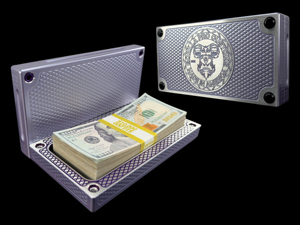 POCKET Brick - PEWTER/CRUSHED VELVET - $20,000 Capacity (PRICE AS SHOWN $2,398.99)