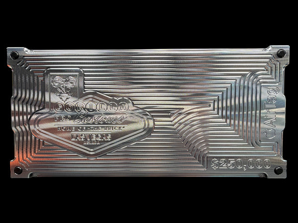 WALL Brick - MACHINED - $250,000 Capacity