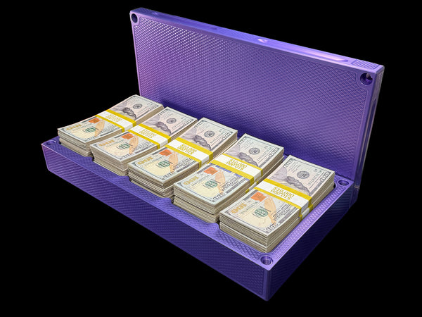 $250K “Freaky Deaky Purple” Cash Bricks — Near Perfect