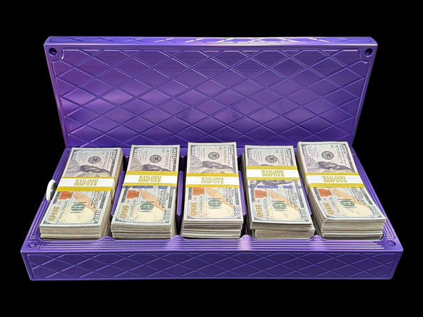 $250K “Freaky Deaky Purple” Cash Bricks — Near Perfect