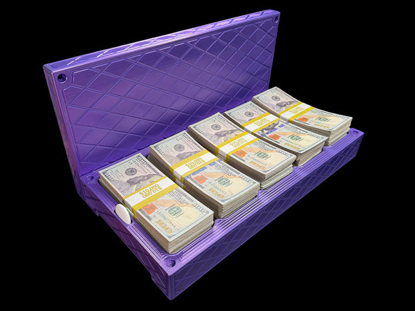 $250K “Freaky Deaky Purple” Cash Bricks — Near Perfect