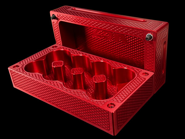 $25k, 80oz Silver Coin WINE RED Survival Brick