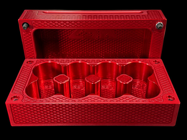 $25k, 80oz Silver Coin WINE RED Survival Brick