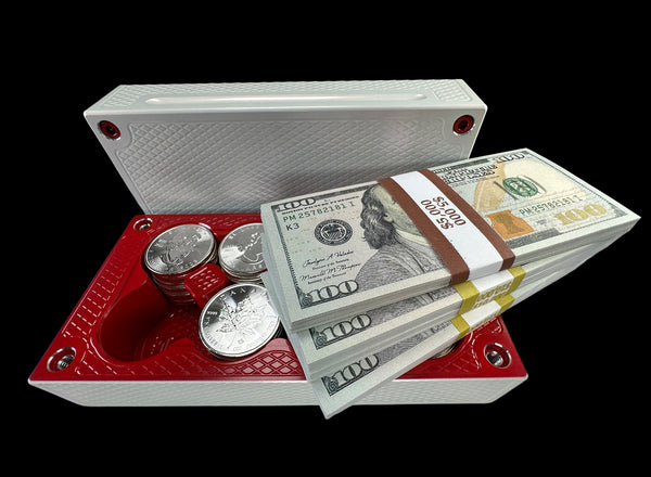 $25k, 80oz Silver Coin RED ROSE RUM Survival Brick (PRICE AS SHOWN $2,499.99)*
