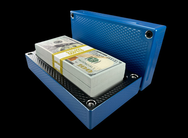 POCKET Brick - ANO BLUE/AK BLACK - $40,000 Capacity (PRICE AS SHOWN $2,598.99)
