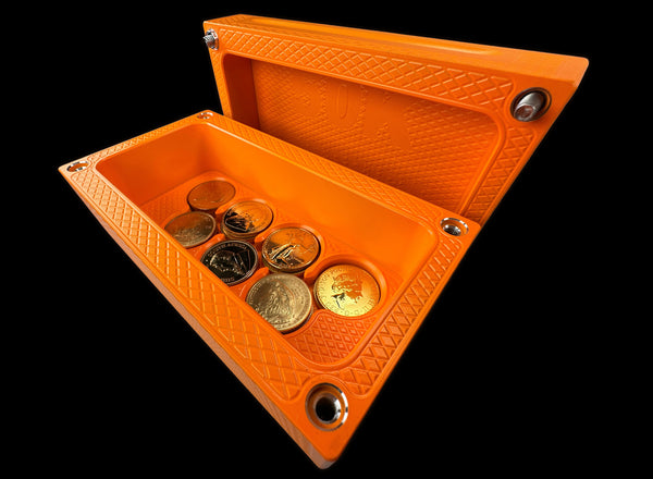 $50k, 21oz Gold Coins SPARK ORANGE Survival Brick (PRICE AS SHOWN $2,328.99)*