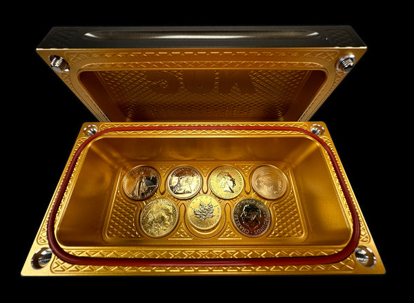 $50k, 7oz Gold Coins SOUTHERN COMFORT Survival Brick (PRICE AS SHOWN $2,328.99)*
