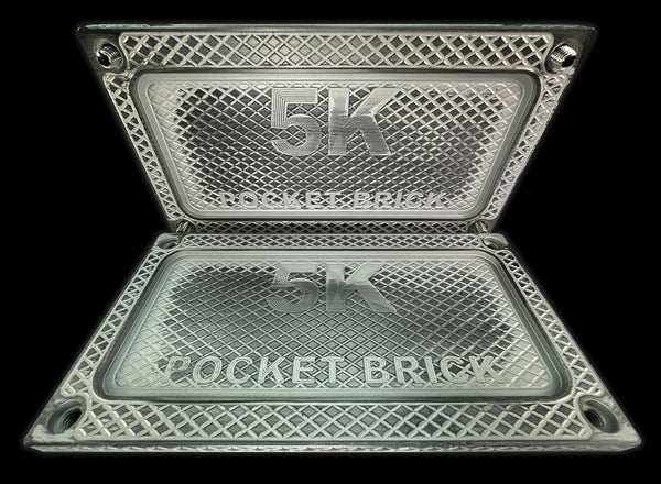 POCKET Brick - Black/Silver - $5,000 Capacity