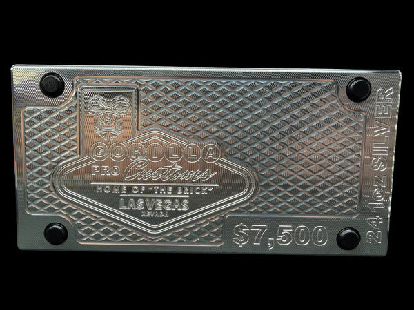 7.5K/24 1oz Silver Coins Brick Sale — Machined Aluminum — Bundle & Save