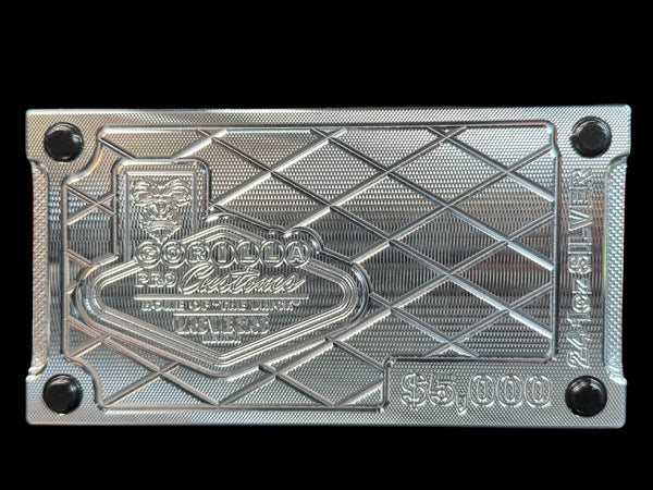 5K/24 1oz Silver Coins Brick Sale — Machined Aluminum — Bundle & Save