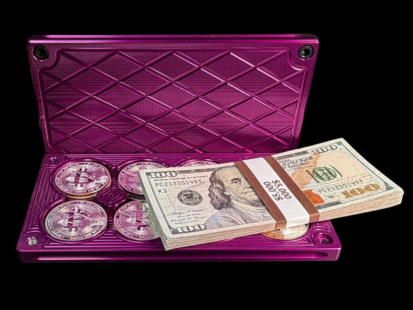 THIS IS THE BRICK YOU JUST SAW ON SOCIAL MEDIA! - 5K/24 1oz Silver Coins Brick - DEEP PURPLE