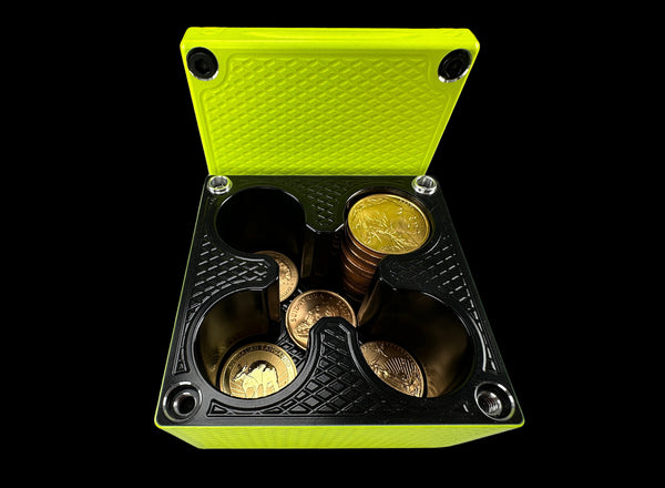 75oz 3.25x4 Gold Coins REVERSE YELLOW JACKET Gold Stacker Survival Brick (PRICE AS SHOWN $2,298.99)*